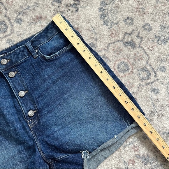 Tommy Hilfiger High Rise Mom Denim Shorts #13 - Picture 7 of 8